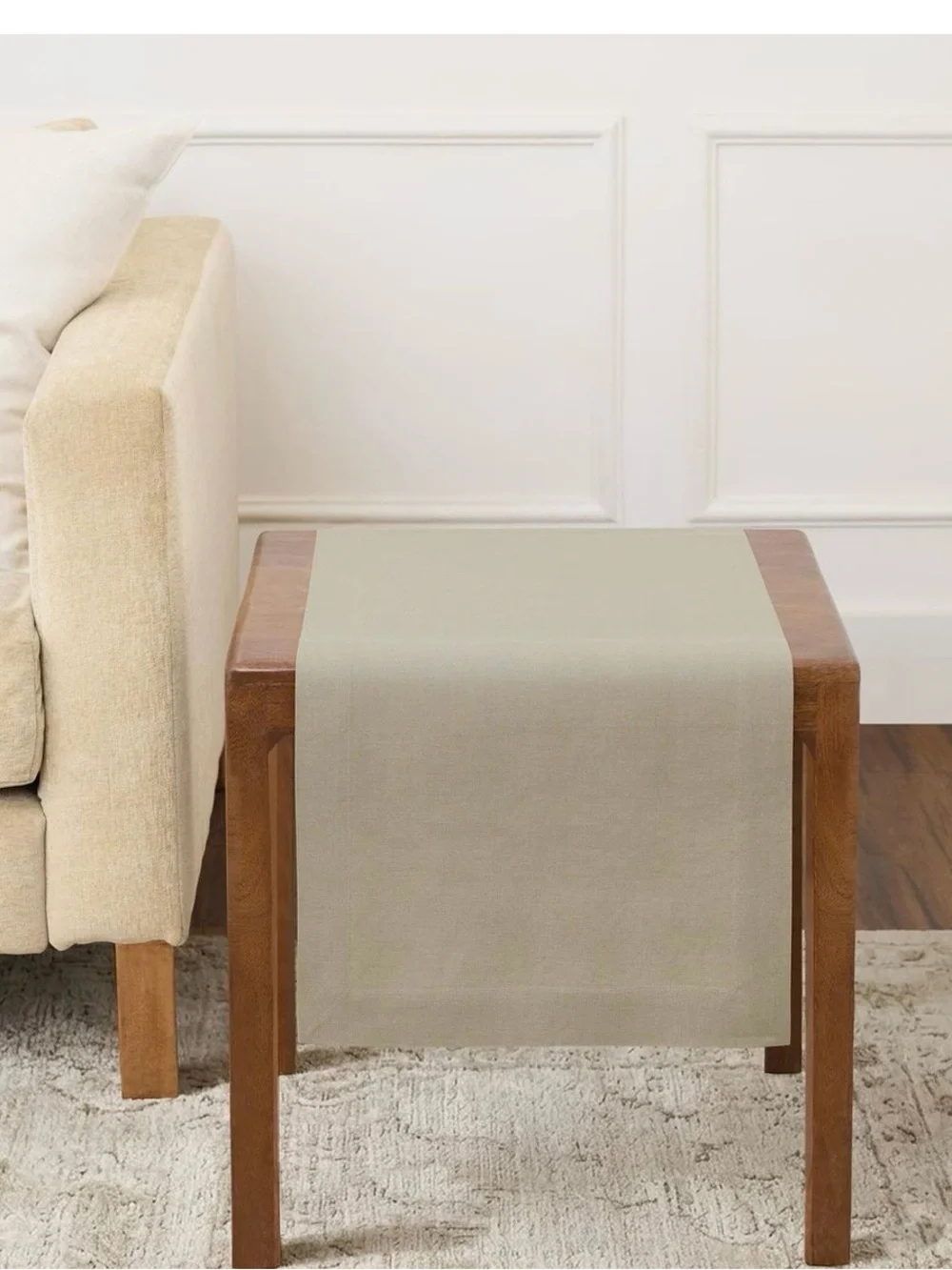 Table Runner -14x36. Compare to $24 on Amazon. Vintage Khaki